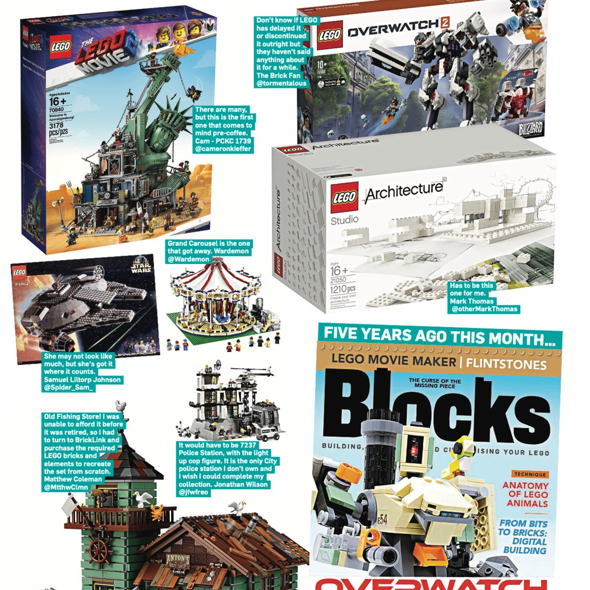 We LOVED hearing about your white whales - the sets that got away. We read your comments and have included some in the LEGO Talk section of Issue 114. Did YOU appear in our latest issue? #LEGO #AFOL #LEGOFan