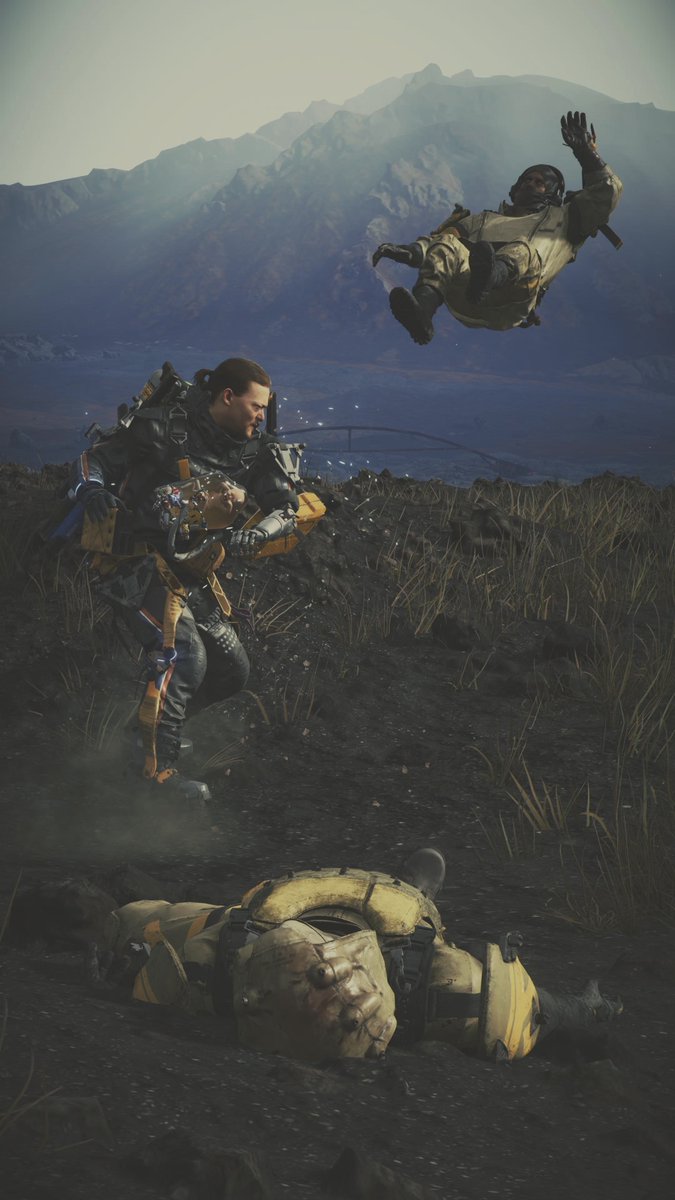 必ず取り戻す！😠🤜💥😫
#DeathStranding
#DSPhotomodeCP_Apr
#小島秀夫
#デスストランディング #デススト
#KojimaProductions