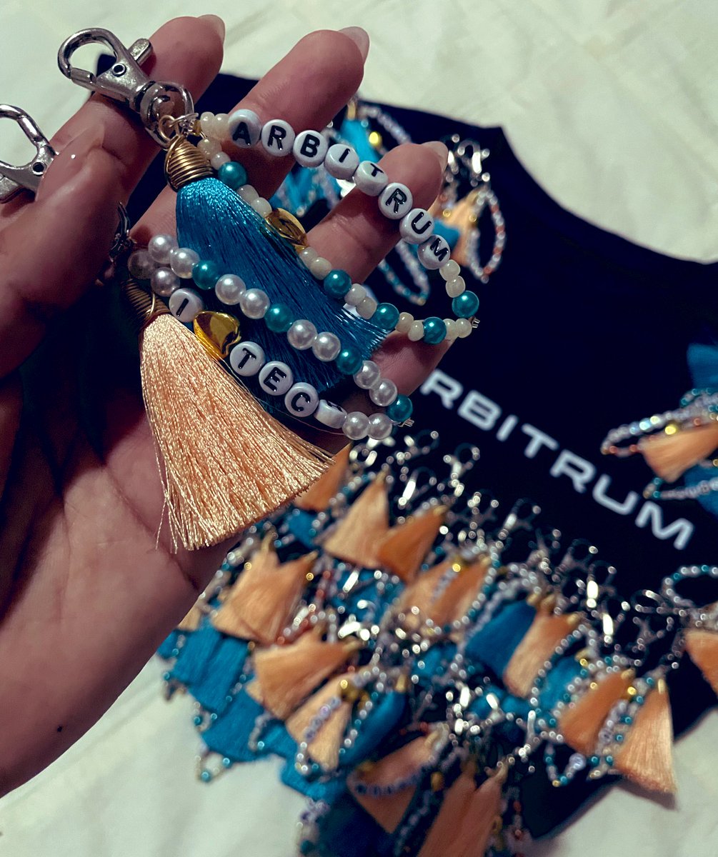 ¿Ya vieron los hermosos llaveritos que estará regalando <a href="/arbitrum/">Arbitrum</a> <a href="/arbitrum_esp/">Arbitrum Español</a> en el evento? 👀 

¡No se pierdan esta y muchas sorpresas más este sábado!

Muchas gracias 🤍