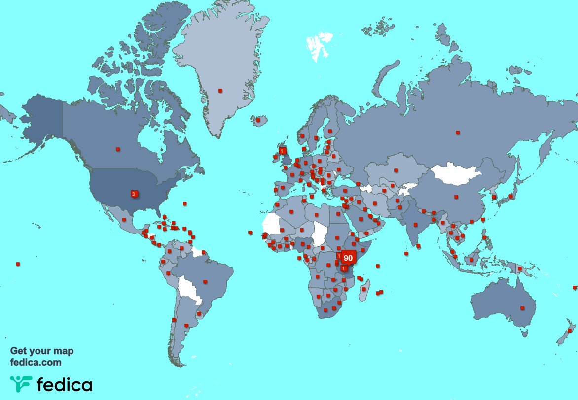 Special thank you to my 152 new followers from Kenya, Tanzania, and more last week. fedica.com/!GitobuImanyara