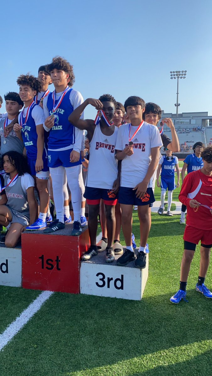 Dylan Galvan (@coachgalvan361) on Twitter photo Something slight from today! Super proud of these boys they gave me everything they had this year. Angel Romo 110 hurdle city champ, 2nd 300 hurdles. Buddy Juarez 4th 300 hurdles. Evan Ortiz 3rd 400 dash. 7th grade 4x1 3rd overall! <a href="/TomBrowneCC/">Tom Browne Middle School</a> 😮💨 Something slight from today! Super proud of these boys they gave me everything they had this year. Angel Romo 110 hurdle city champ, 2nd 300 hurdles. Buddy Juarez 4th 300 hurdles. Evan Ortiz 3rd 400 dash. 7th grade 4x1 3rd overall! <a href="/TomBrowneCC/">Tom Browne Middle School</a> 😮💨