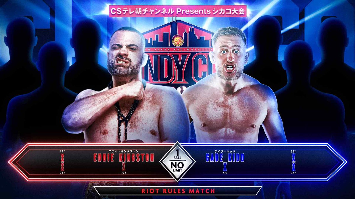 Good morning Chicago! Windy City Riot is TONIGHT! DOORS: 5:30 PM KICKOFF: 6:30 PM MAIN CARD: 7PM Last minute tickets @wintrustarena ticketmaster.com/event/07006024… #njpw #njriot