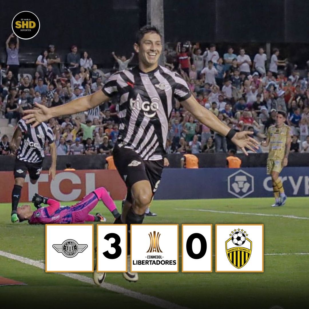 LIBERTAD HUNDIÓ AL TÁCHIRA ❌❌

El Deportivo Táchira volvió a caer en la Libertadores de manera humillante 📉📉

Sanabria y Melgarejo liquidaban el partido en el primer tiempo y Aguilar lo remataba a los 78’ ⚽️⚽️

#conmebol #libertadores #conmebollibertadores #deportivotachira