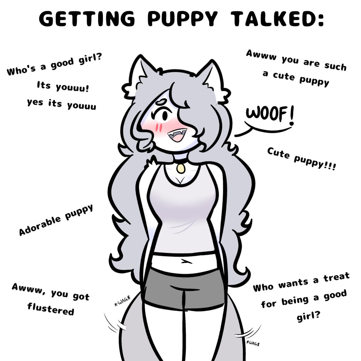 Puppy talk makes me happy 😖❤️