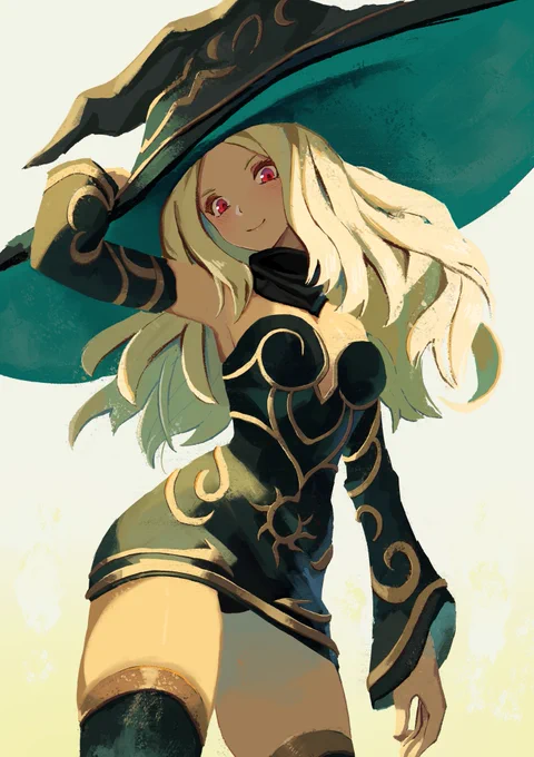 Hi #PortfolioDay I ended up learning a more painterly style this year and been really enjoying it. I pretty much just paint anime girls, been trying to do a lot more variety  this year rather than just gacha character fanart. Hoping to start taking c/omms more later this year. 