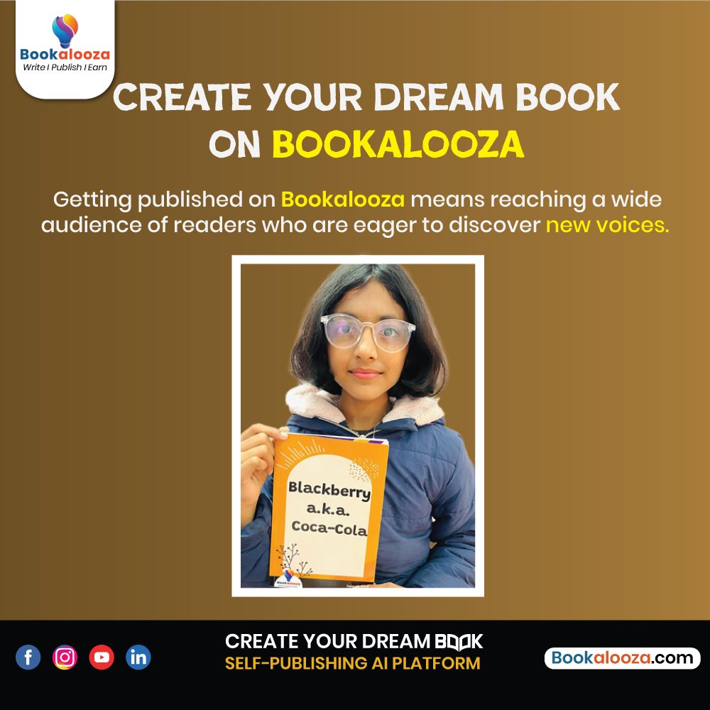 With Bookalooza, you have the platform to reach a diverse and enthusiastic audience who are eager to discover what you have to offer.  Create Your Book Now: ow.ly/LK8X50RbiVg

#SummerStories  #Bookalooza #StoryWriting #BookWriting #SummerVacation #VacationTime #BookWritin