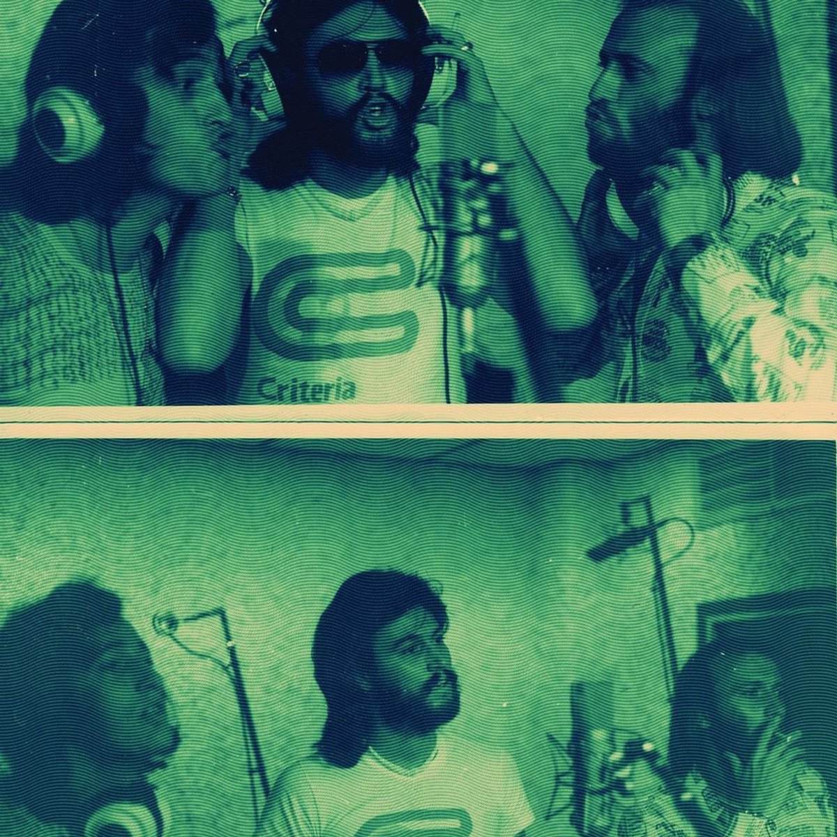 From @CriteriaMiami's FB page T-Shirt Tuesday! Three of our favorite guys doing their thing with Sir Barry representing. @officialbarrygibb #beegees #riprobin #ripmaurice #criteriashirt #musichistory #recordingstudio #legends #miamistudio #rso @beegees