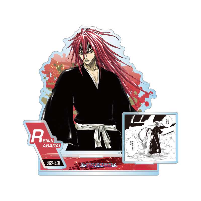 ＜原作新商品情報＞ 【4月10日・本日13:00～受注開始📢】 2024年8月発売『#BLEACH』#阿散井恋次 のバースデイ商品の事前受注が本日よりスタート‼️ ★バースデイ缶バッジ ★バースデイ名場面ジオラマフィギュア 🔽今すぐチェック🔽 jumpcs.shueisha.co.jp/shop/e/eCTS-10…