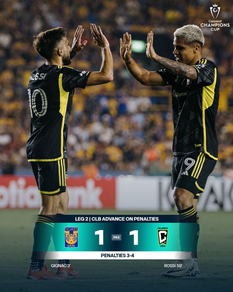 .@ColumbusCrew are moving on to the Semifinals! #ConcaChampions