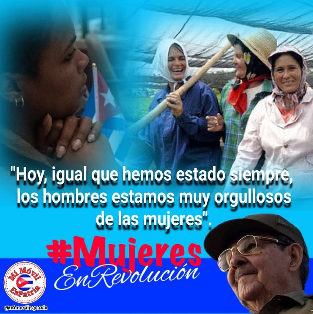 #MujeresEnRevolucion #TodoPorCuba