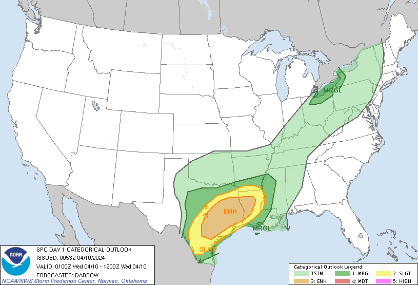 LimWeather's tweet photo. D1
#EnhancedRisk in W #DixieAlley esp #Austin,#NewBraunfels,#RoundRock,#Beaumont,#SanAntonio,#TheWoodlands,#PasadenaTX,#CollegeStation,#BryanTX,#Houston,#Waco,#AlexandriaLA
10SIG #Tornado/30%SIG #Wind/SIG #Hail risks
#Wxtwitter #SPC #SevereWx #LAwx #TXwx #HOUwx #BCSwx #CTXwx https://t.co/6V6Rld7n59