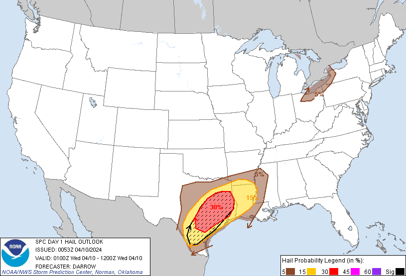 LimWeather's tweet photo. D1
#EnhancedRisk in W #DixieAlley esp #Austin,#NewBraunfels,#RoundRock,#Beaumont,#SanAntonio,#TheWoodlands,#PasadenaTX,#CollegeStation,#BryanTX,#Houston,#Waco,#AlexandriaLA
10SIG #Tornado/30%SIG #Wind/SIG #Hail risks
#Wxtwitter #SPC #SevereWx #LAwx #TXwx #HOUwx #BCSwx #CTXwx https://t.co/6V6Rld7n59