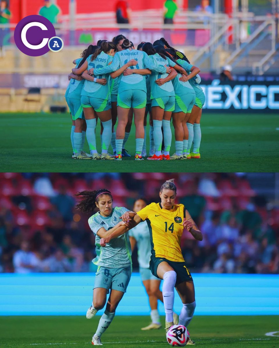 #NuestrasGuerreras 

@Miseleccionfem cayó 2-0 ante @TheMatildas, en su segundo encuentro del #MexTourW.
Los goles de Australia fueron de @HayleyRaso  y @CaitlinFoord, al 9' y al 52'. 
El equipo mexicano se despidió de su gira con dos derrotas, tres goles en contra y cero a favor.