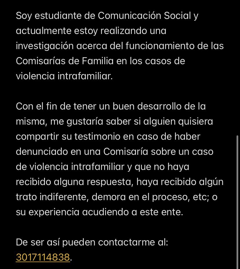 PauGomez505's tweet photo. La verdad sería de gran ayuda y les agradecería un montón su colaboración, no solo es un trabajo y no es con el fin de re victimizar, por el contrario, es una forma de alzar nuestra voz y dar cuenta de un sistema que no está funcionando para nosotr@s, muchas gracias. 
#viral https://t.co/ypzs4NsIBX