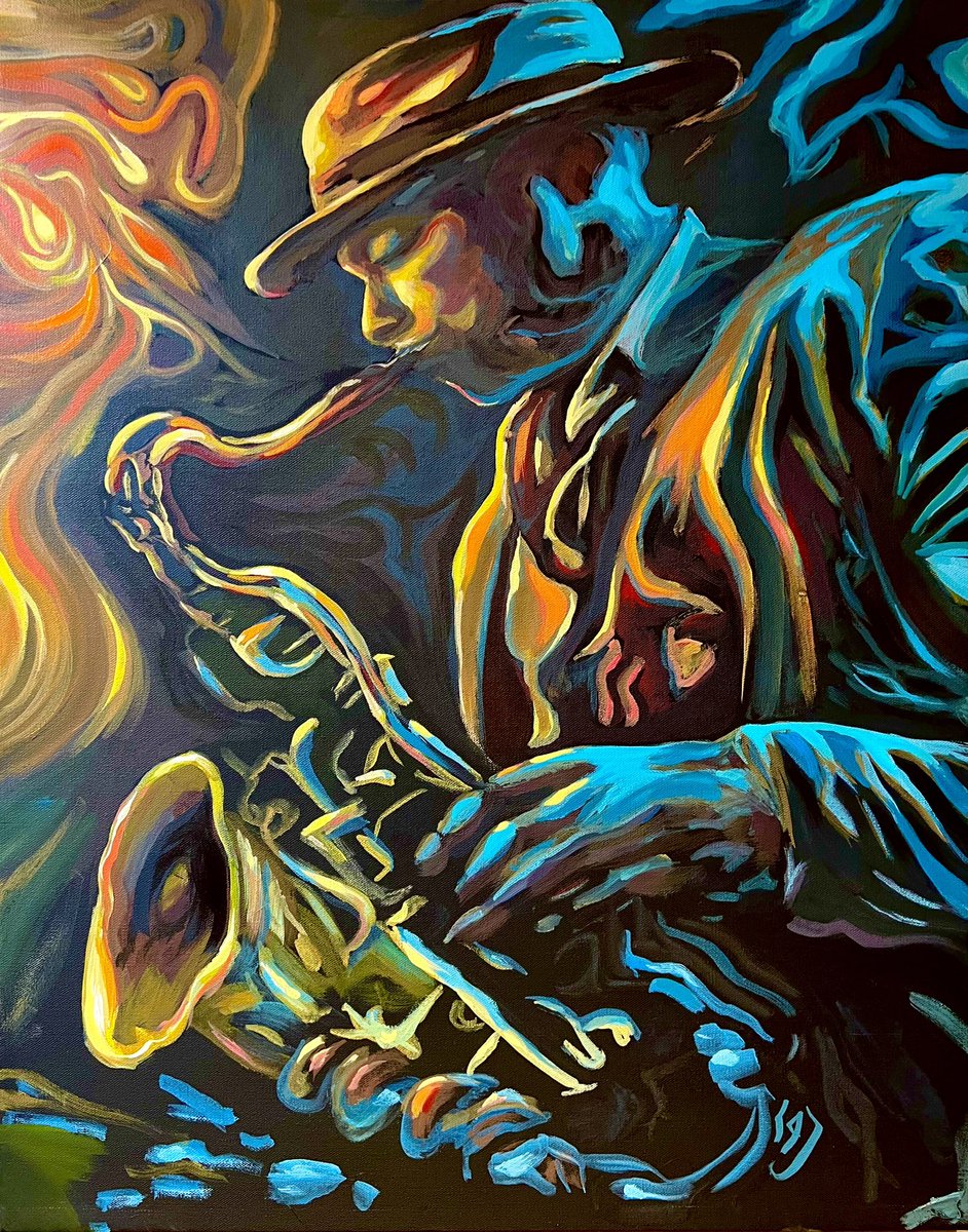 Art and the Soul: 

'When I see you, I don’t see a face. I see a soul more beautiful than the most vivid painting and deeper than the darkest sea' - @AuthorRKK 

#jazzart
