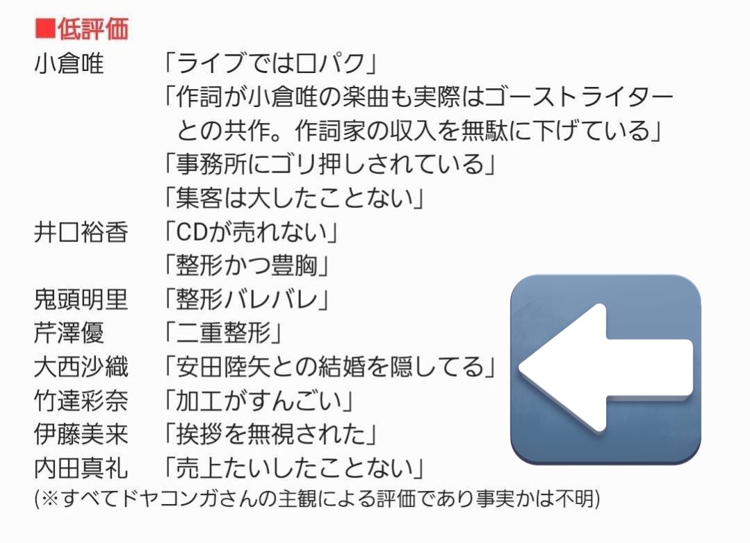 例の件、本当に本人だったら大西沙織結婚が濃厚になってマジで首吊る事になるから勘弁してくれませんか？