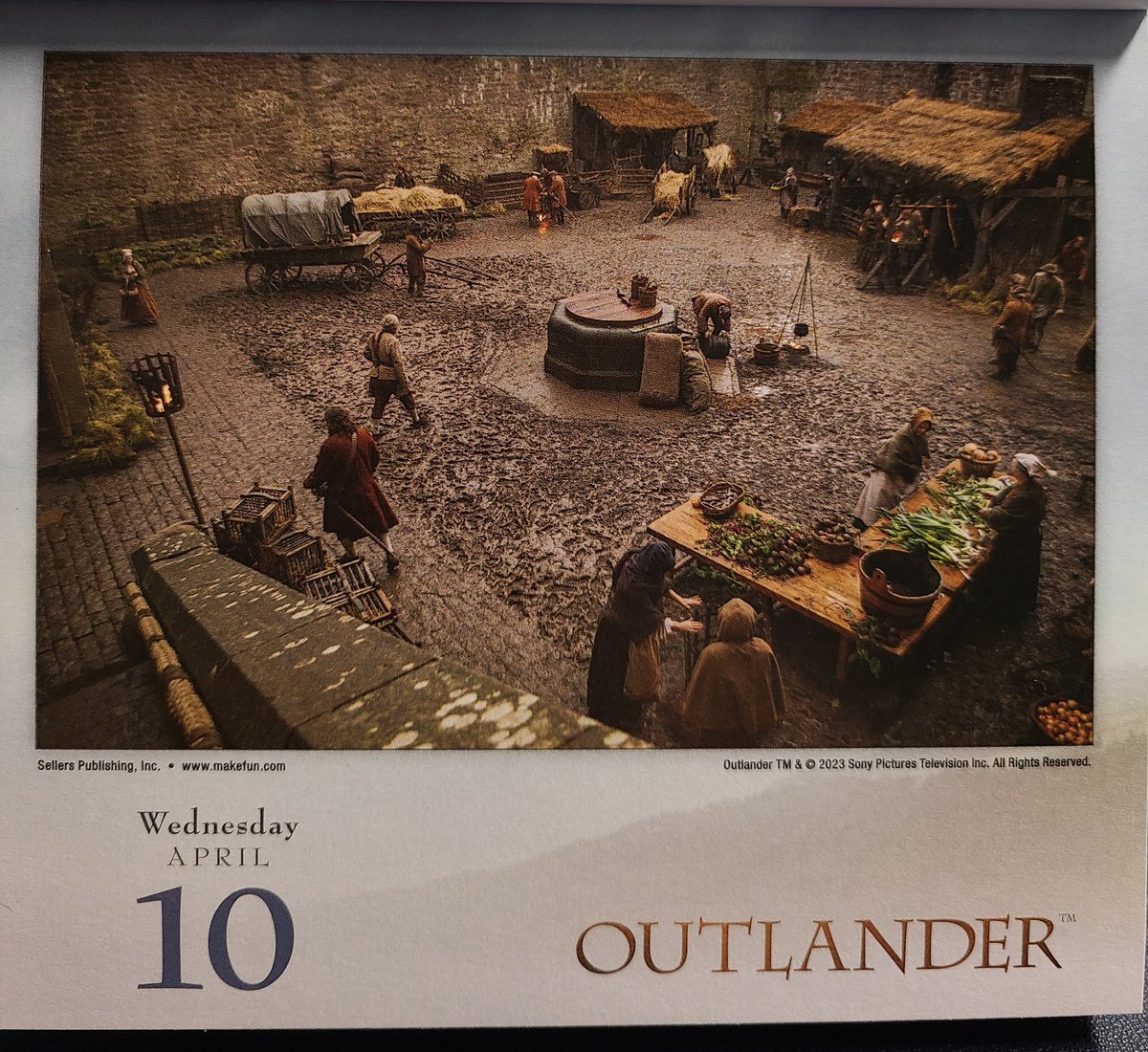 #dailycalendar April 10th 2024 #2024OutlanderCalendar #Outlander #CastleLeoch #MackenzieClan instagram.com/p/C5kPfY6Mm1X/…