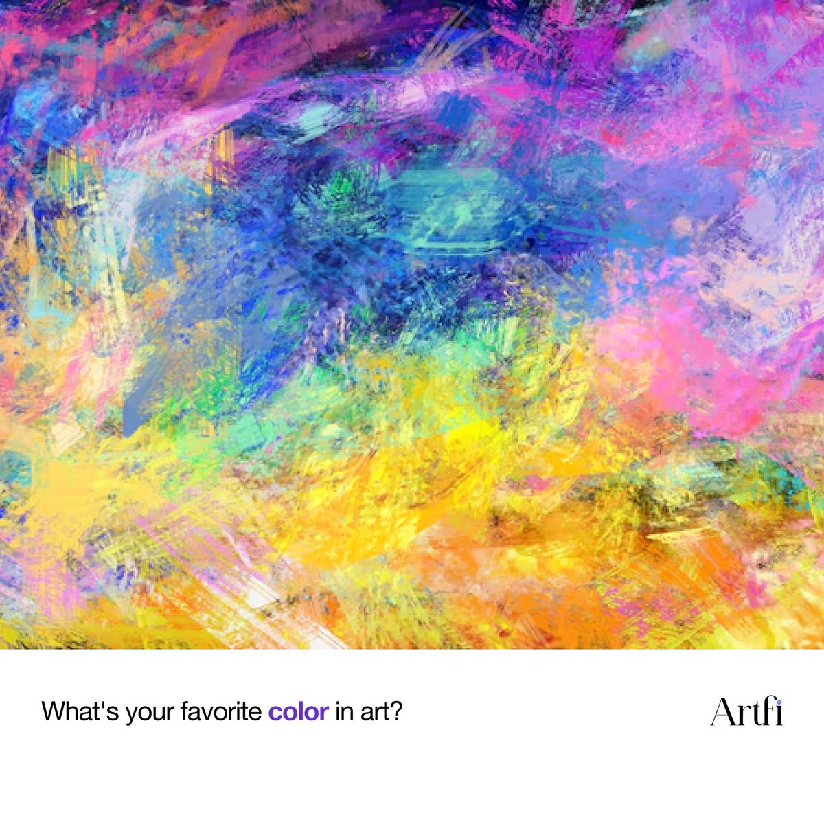 What's your favorite color in #art?