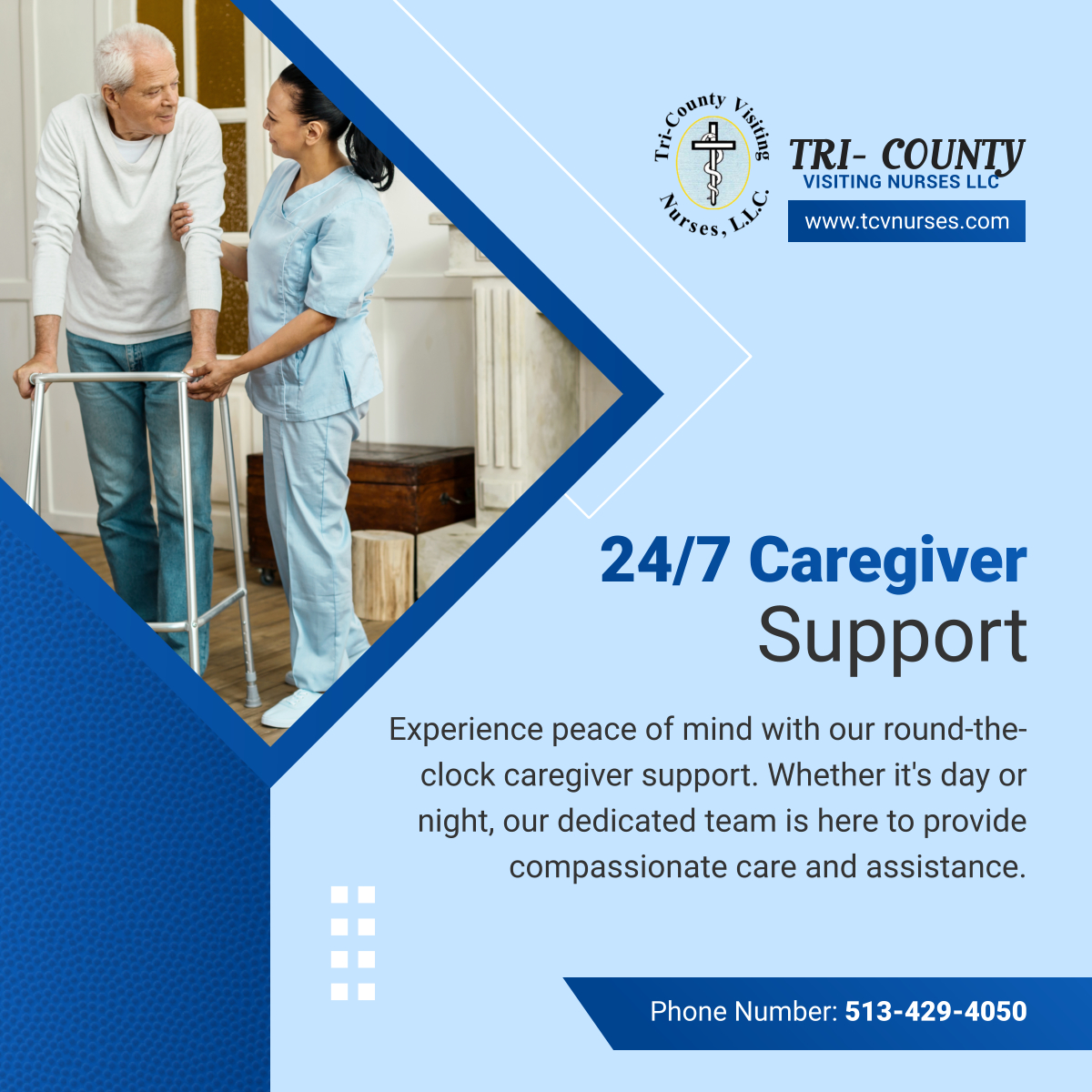 Enjoy peace of mind knowing our caregivers are available 24/7 to support you or your loved one. Let us provide the care and companionship you deserve.
 
#RoundTheClockCare #CincinnatiOhio #HomeHealthcare