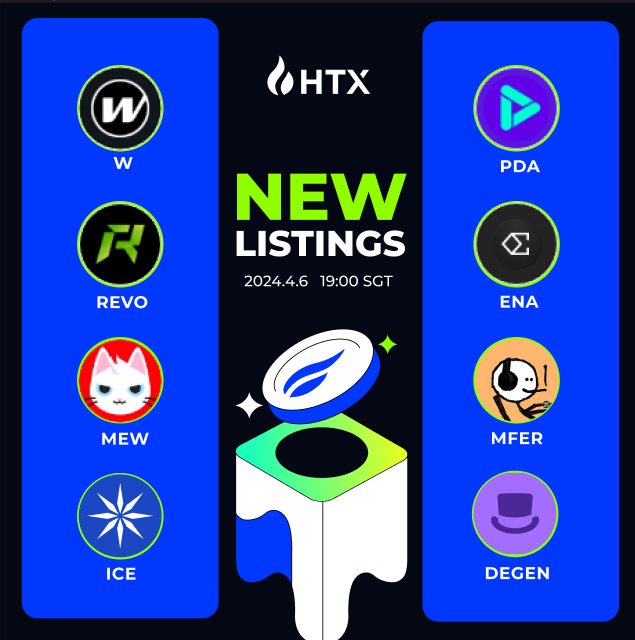 🌔New coins listed on #HTX exchange, which one is your favorite?

@ice_blockchain #icenetwork #Pinetwork #CoreDAO #worldcoin #Avive #SidraCoin