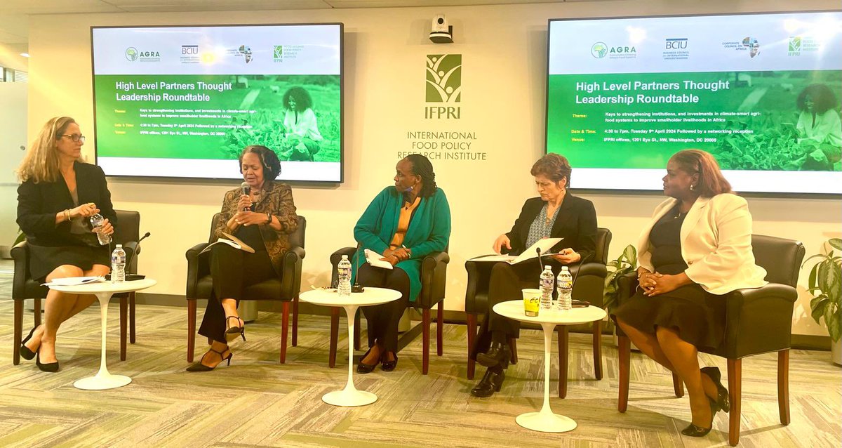 Food Systems | #ClimateSmartAfrica

“Partnerships among stakeholders like here in this room are critical to address the challenges before us. We believe using our funding for catalytic change is, and why public-private partnerships become ever more central to our approach to