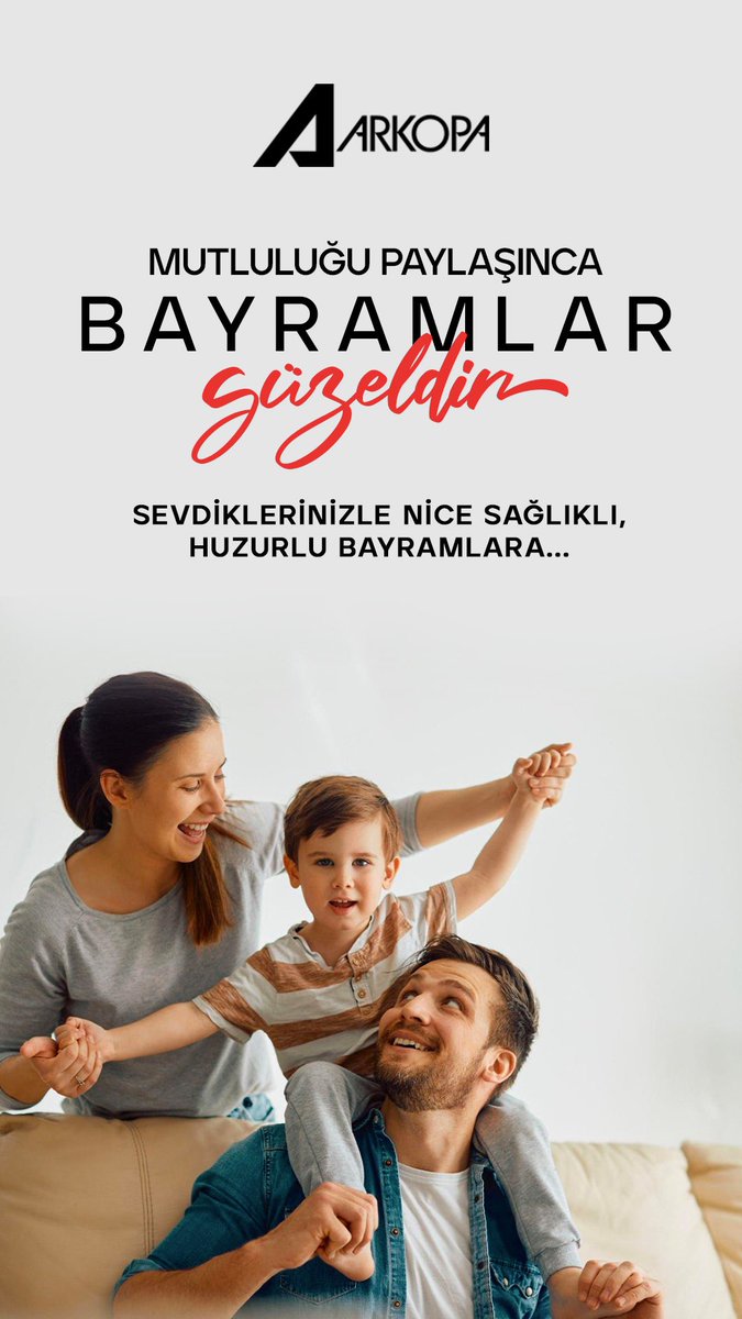 Mutluluğu paylaşınca Bayramlar güzeldir. Sevdiklerinizle nice sağlıklı, huzurlu bayramlara… #RamazanBayramı #MutluBayramlar