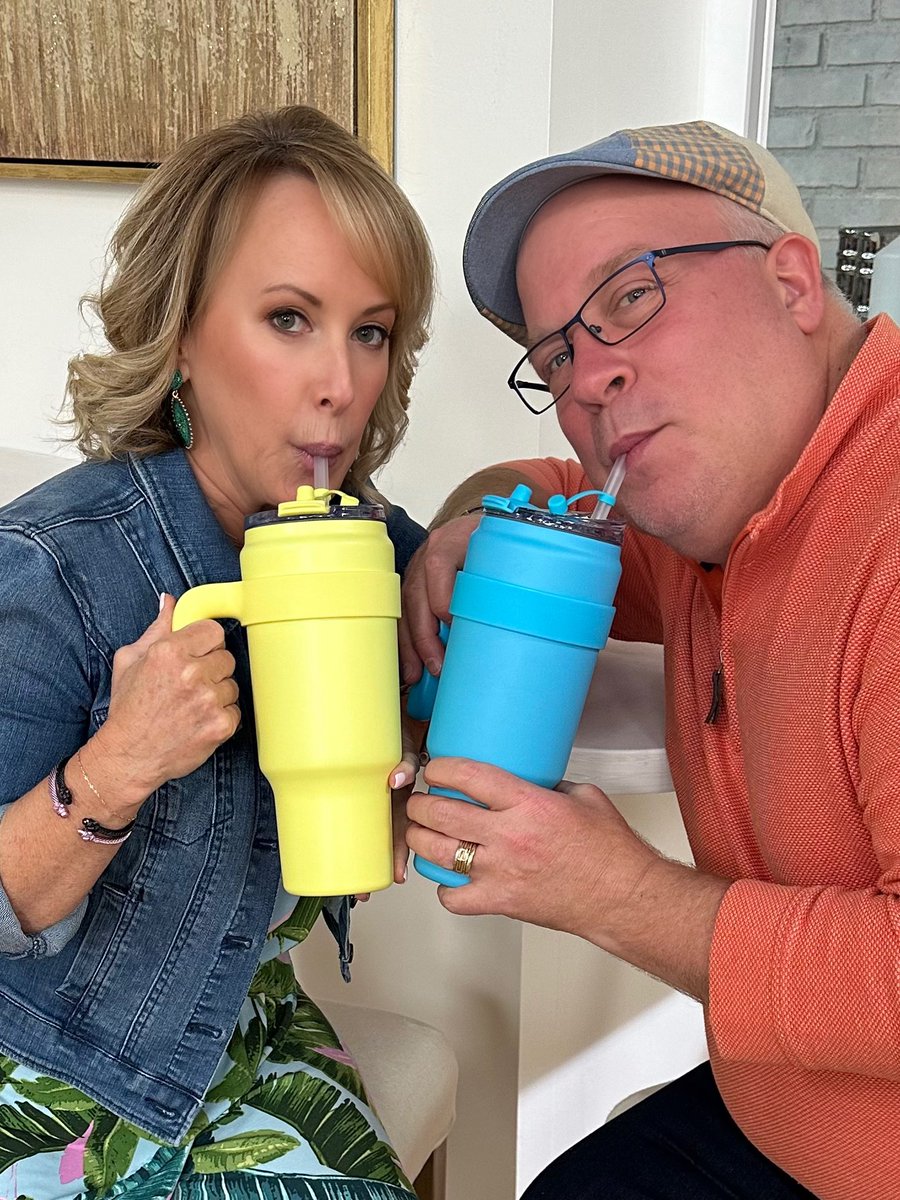 Up your hydration game with my bestie, MarkCharles's #TSV on @QVC!! You can also catch us together tonight during my 2-hour @QVC show TARA AND FRIENDS SPRING PARTY! Starts at 10pm EST! qvc.co/K90984 #QVC #Spring #ShopQVC #QVCHome #Besties