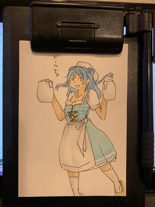 あまり描いたことなかった 