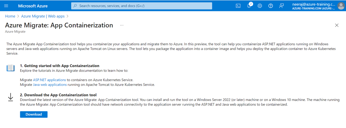 mstechtrainings's tweet photo. @AzureSupport I guess you have misunderstood my request. It's Microsoft's own page that is giving error when I click on the download button. The page giving error is not mine. Here is the screenshot of the page from when it gives error on clicking download button. https://t.co/z483aZrhfA