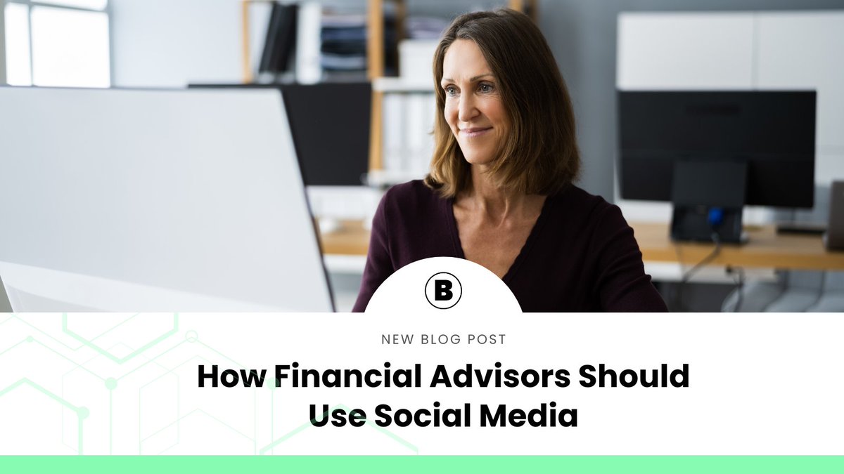 Check out our blog, “How Financial Advisors Should Use Social Media,” for some expert tips. bit.ly/3TSnHfT  

#digitalmarketing #finanicaladvisor