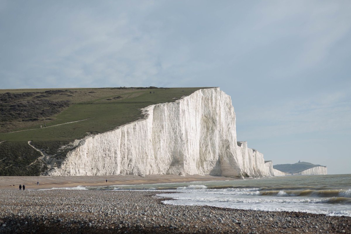 One of the best views in England? We like to think so. Remember though, despite their beauty, cliff falls can happen at any time and without warning. Please enjoy the view, but do so well away from the edge and base of the cliffs. #BeCliffAware #SevenSisters #SouthDowns
