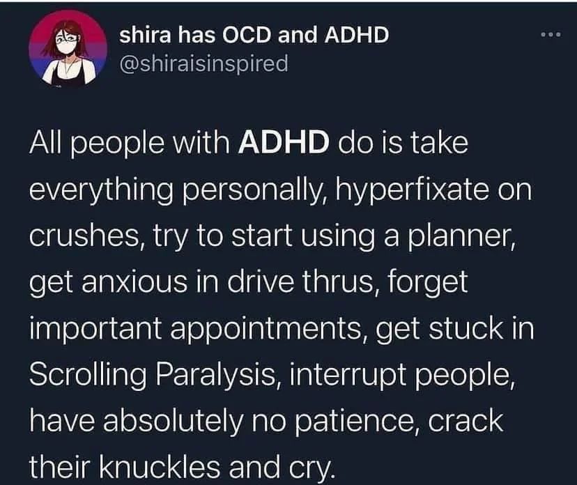ADHD Memes (@ADHDForReal) on Twitter photo 2024-04-10 04:00:11