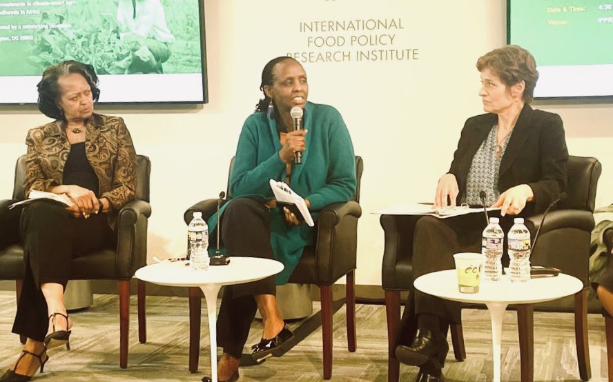 Food System | #CimateSmartAfrica “The opportunity is in the fact that Africa has the ability to feed itself and create an enabling business investment environment.” - Dr @Agnes_Kalibata #IFPRI | #BCIU | #AGRA | #CCA