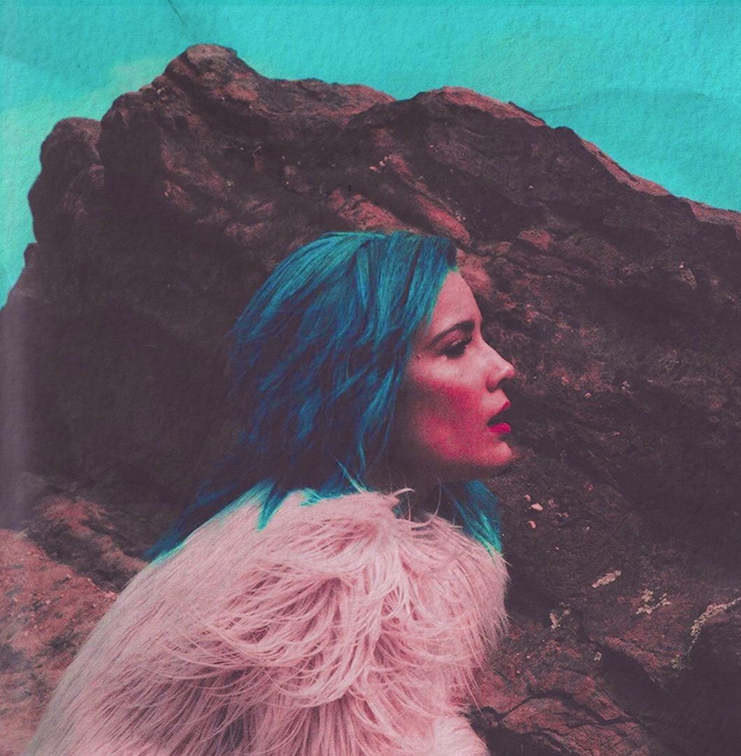 she had a box of blue splat dye, a situationship with matty healy, and a dream