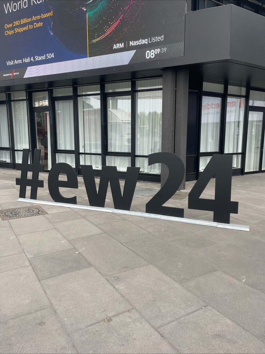 We are in Day 2 of @embedded_world and we are so excited to be here😀#ew24 Stop by booth 4A-633 to say hello, win prizes and check out product demos from @NXP @ublox @Raspberry_Pi @ST_World