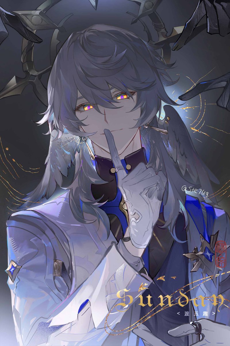 #HonkaiStarRail📷 #SundayHSR #星期日    画了一下周日哥，别盗我画的图，我已经打了一堆水印了