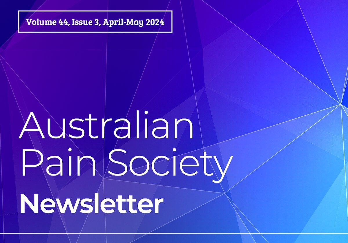 Reminder: The bumper APR-MAY24 edition of the #AusPainSoc eNewsletter is out now: ow.ly/AOJj50RbXjs Happy reading!