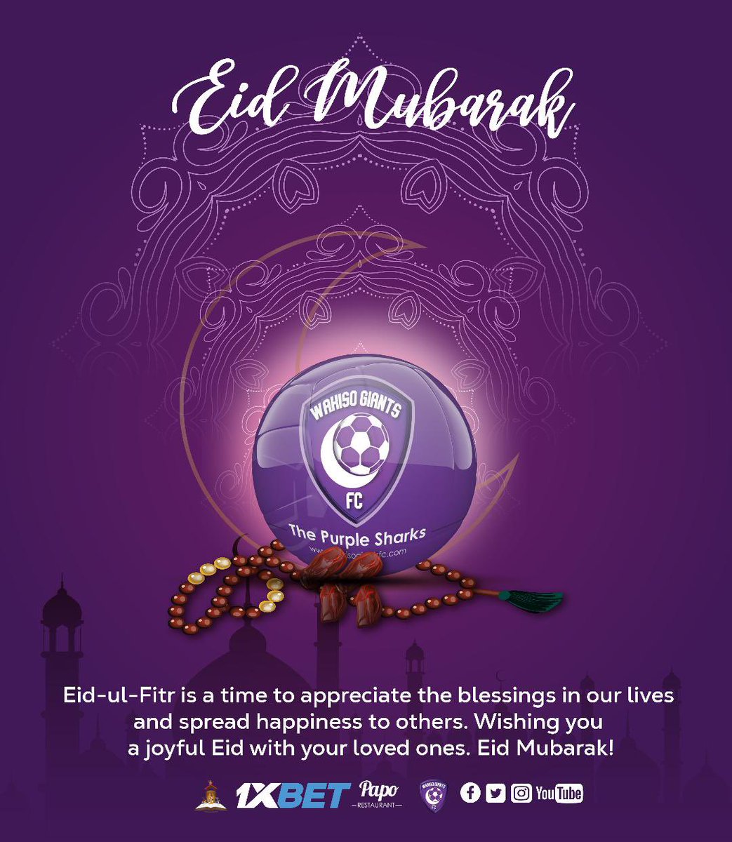 May Allah Accept 🤲🏾🤲🏾

#WeAreThePurpleSharks
#PrideOfWakiso
#Eidmubarak2024