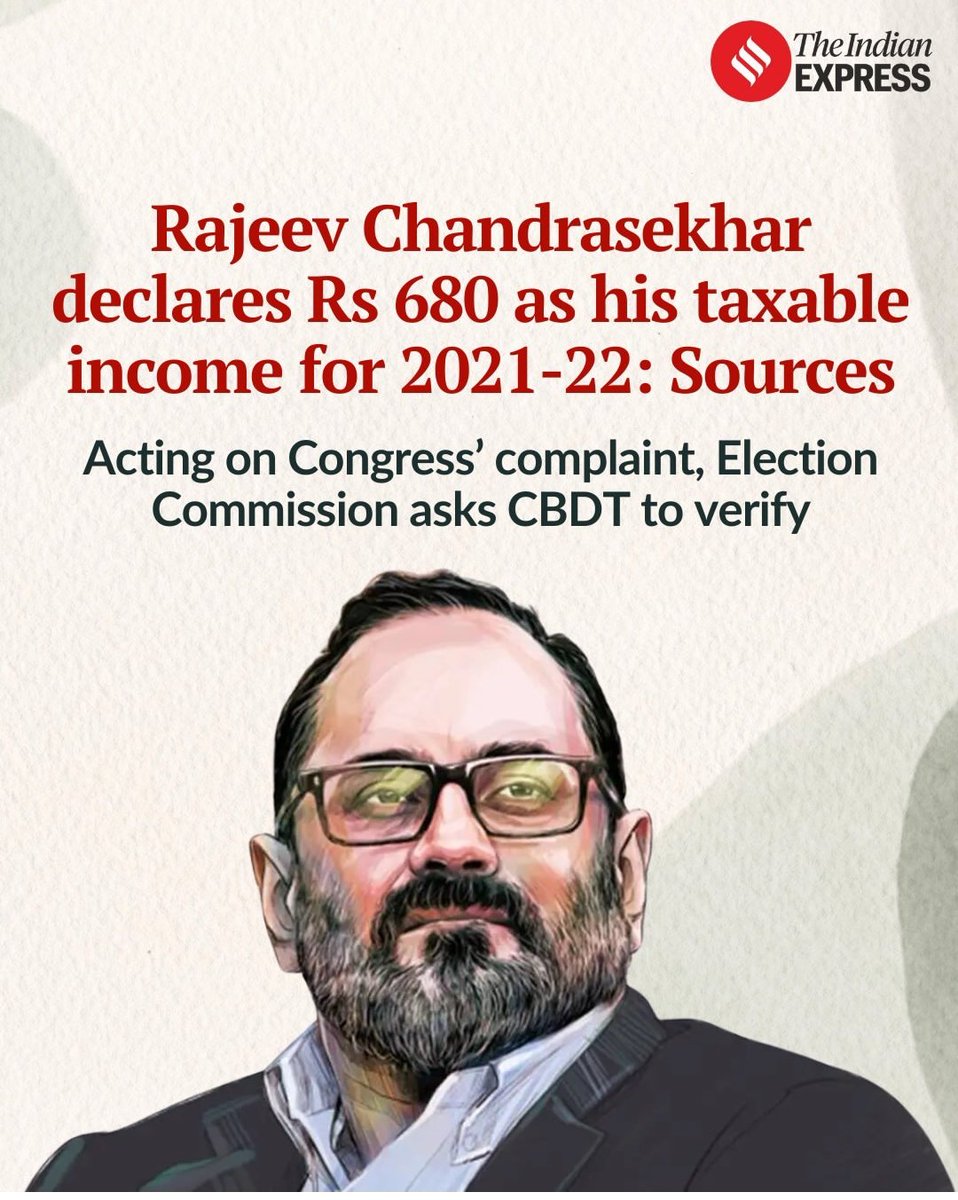 In 2018-19 he announced his financial income was Rs. 10.83 crore. Also, leave his business, did he not accept SALARY as an MP? He was the person who funded the Republic TV at the beginning.