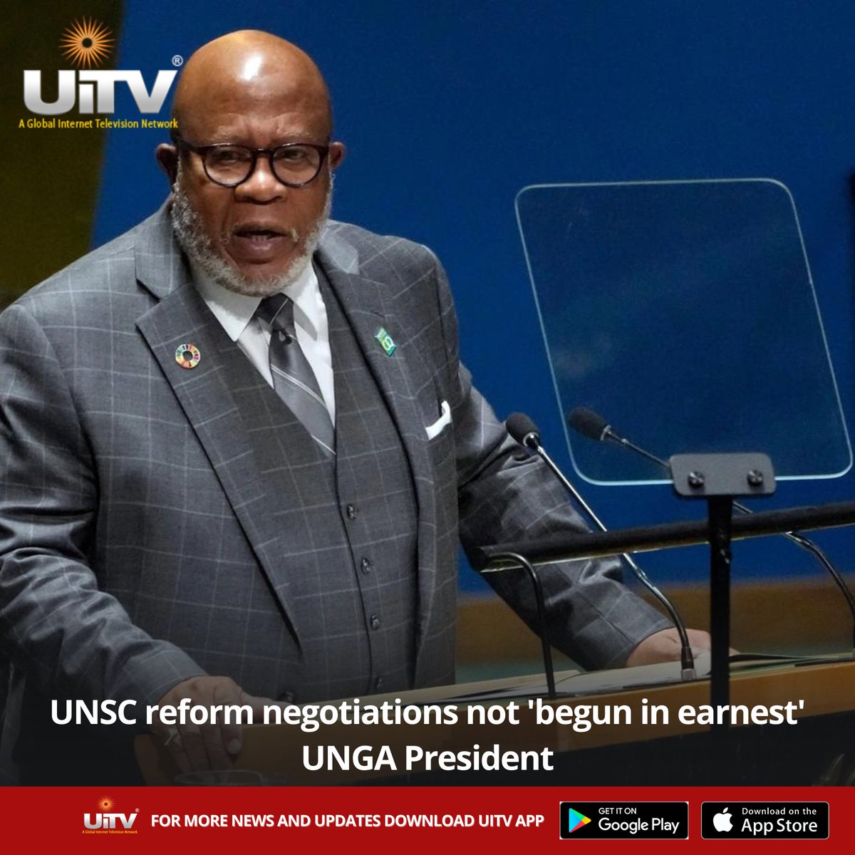 It seems like you're providing a statement or a headline regarding the United Nations Security Council (UNSC) reform negotiations. #UNSCReform #UnitedNations #GlobalGovernance #Diplomacy #Multilateralism #InternationalRelations