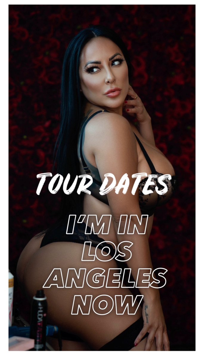 TOUR DATES! I’m in Los Angeles now! 💌 💋KiaraMiaBooking@gmail.com💋