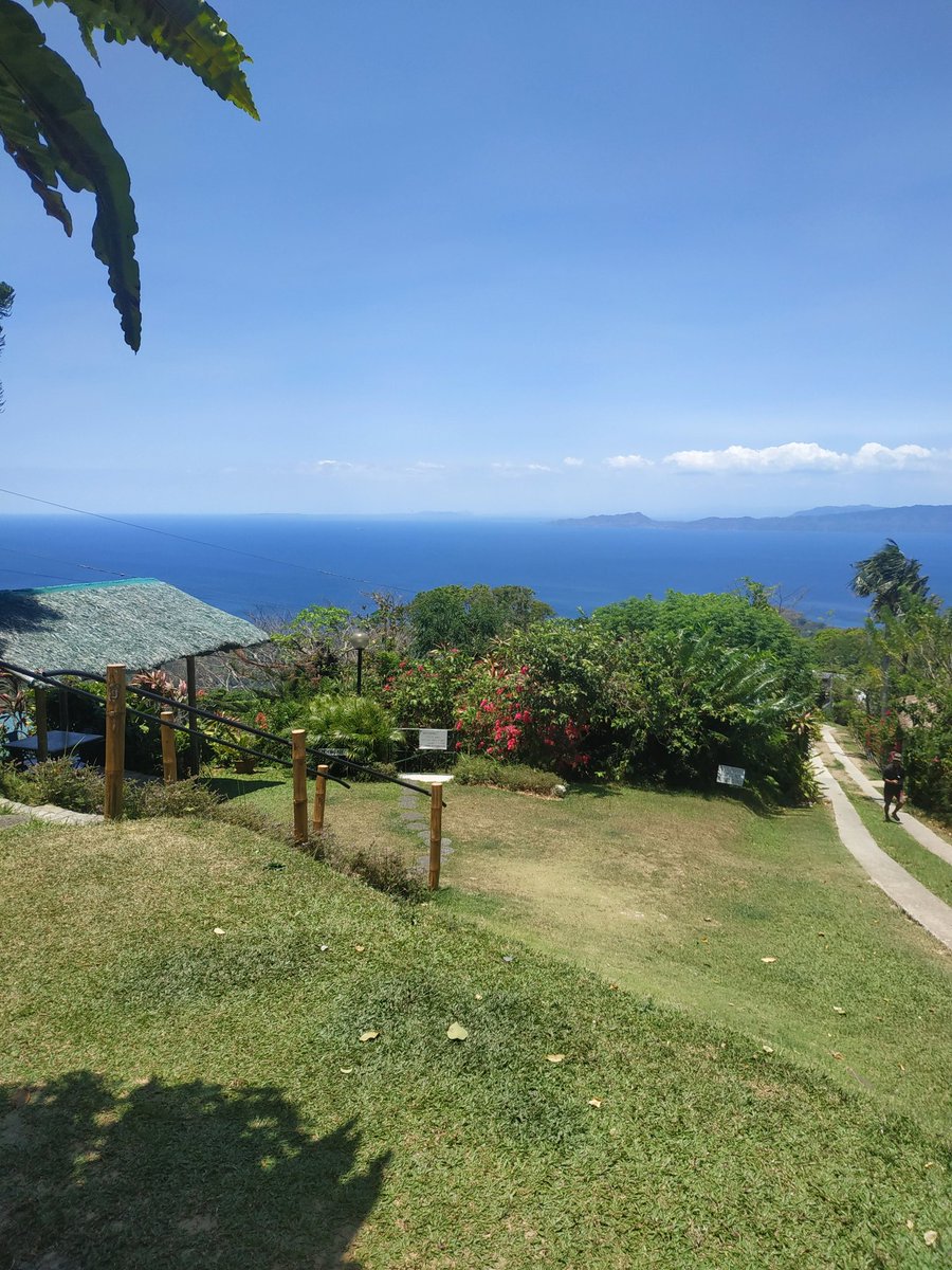 View from an island mountain