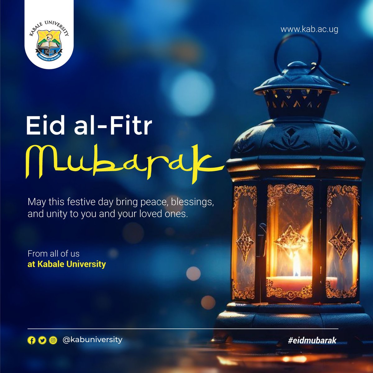 To the Muslim community, we celebrate with you. Happy Eid.