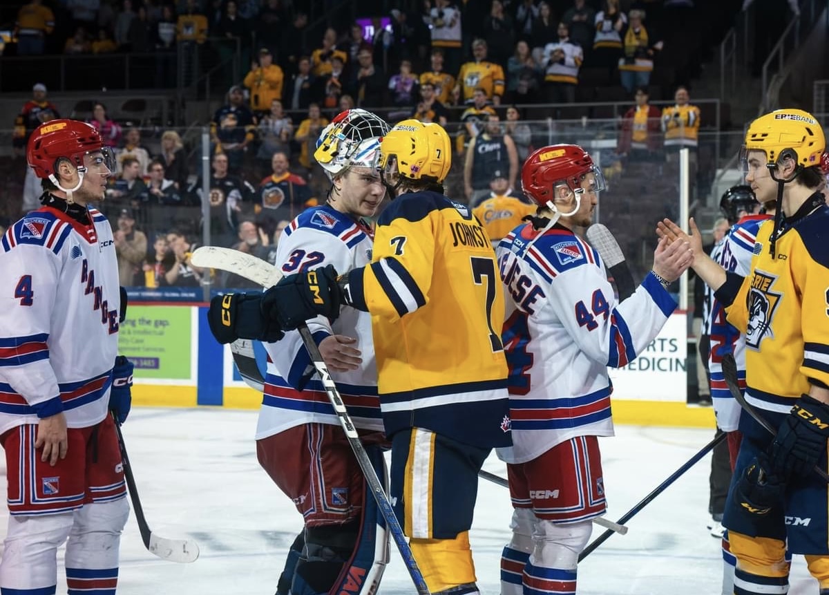 Rangers eliminate Erie, move on to second round against London bit.ly/3PSBII7