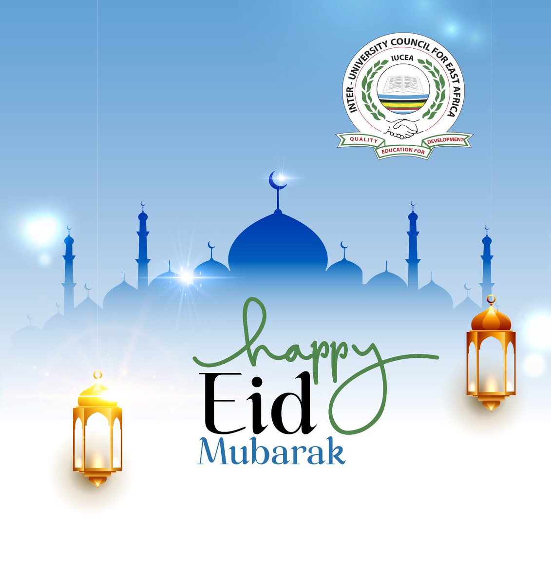 The @iucea_info management and Staff wishing Muslim community a happy Eid Mubarak. Eid-al-Fitr is the biggest Muslim festival. @bagcaporal