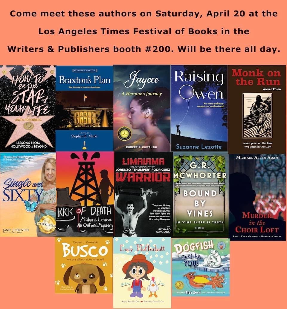 See you at the #losangeles Times Festival of #books 📚 #latfob @latimesfob