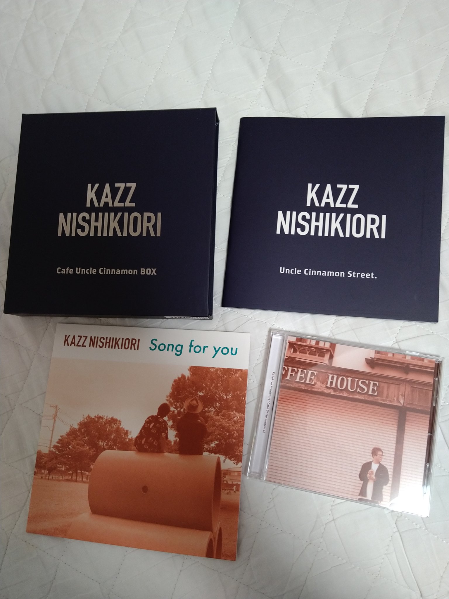 邦楽 KAZZ NISHIKIORI Cafe Uncle Cinnamon BOX KAZZ NISHIKIORI Cafe Uncle Cinnamon BOX