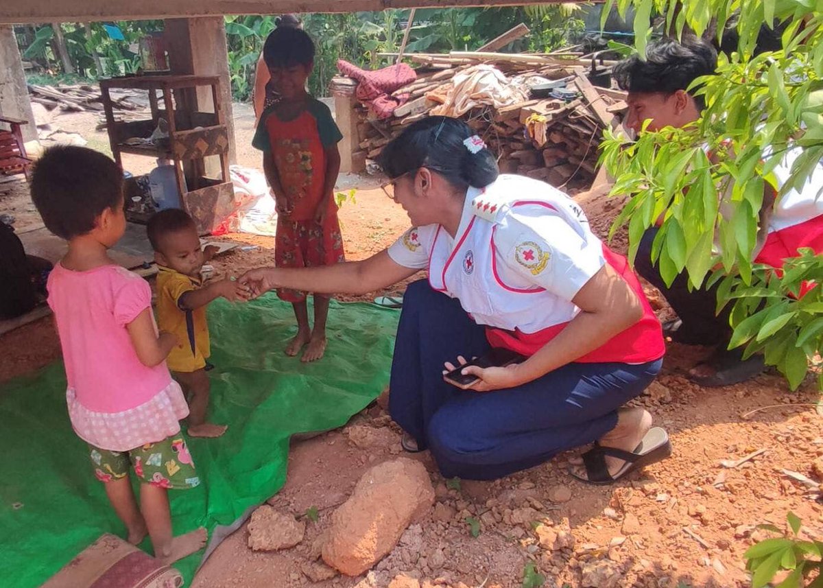 MyanmarRedCross tweet picture