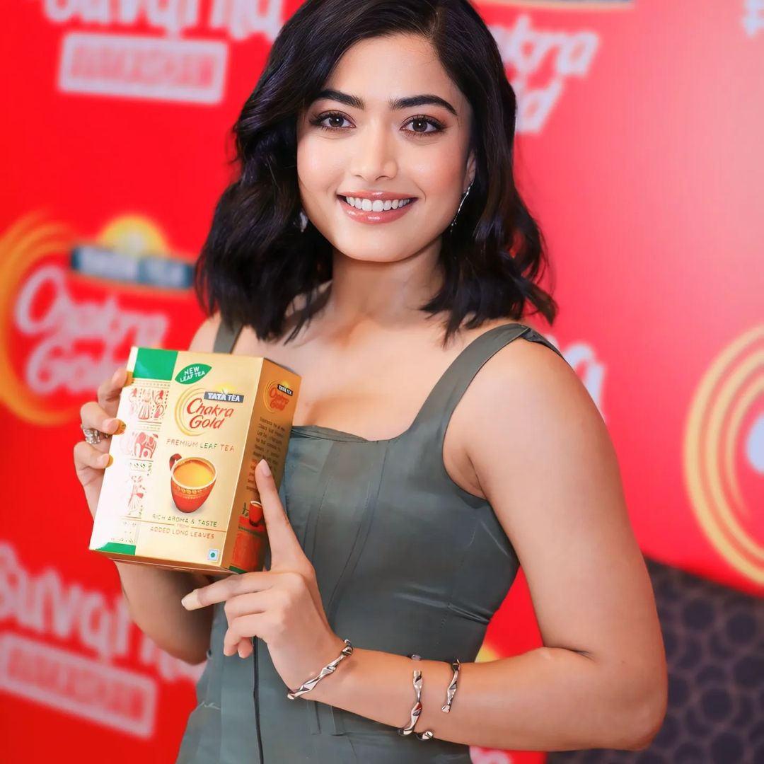 TATA TEA ☕ Brand Interview Pic's ❤️‍🔥✨ @iamRashmika #RashmikaMandanna