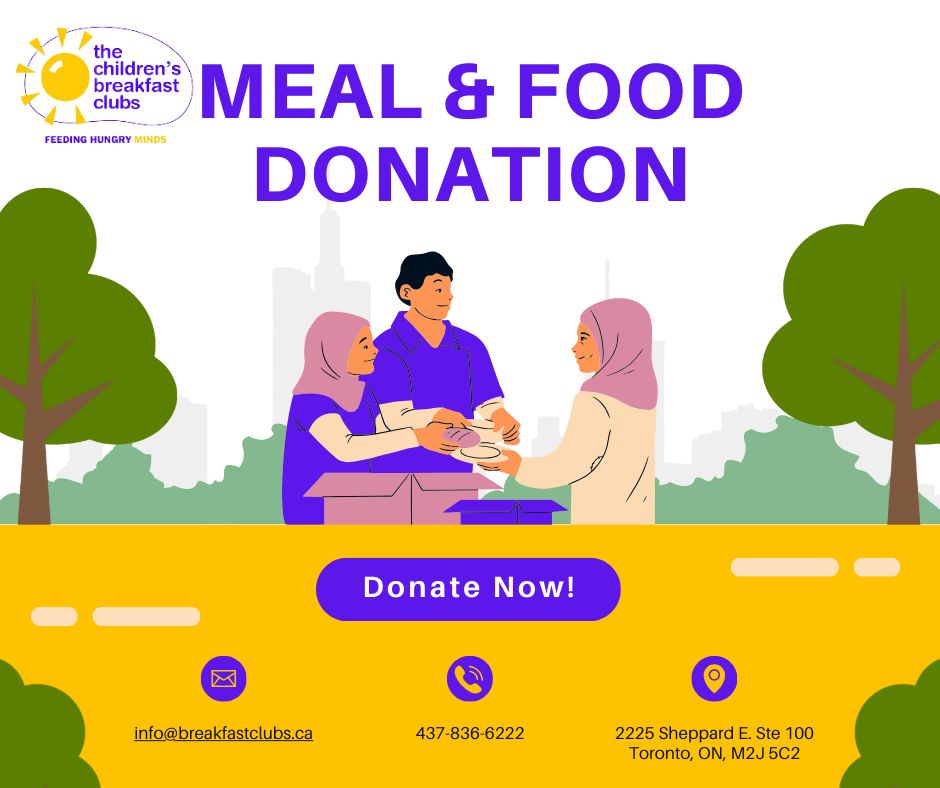 TCBCFeedingKids's tweet image. At #TCBC,  we are on a mission to ensure greater access to nutritious food for every child. 
Let this be a 𝙨𝙞𝙜𝙣 for you to join us in our journey of eliminating #ChildHunger!

To #donate, visit breakfastclubs.ca/donate/